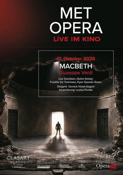 Foto de Streaming Film The Metropolitan Opera 2026/27: Macbeth “2026” Sub Ita