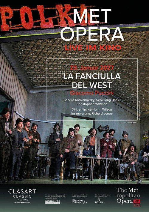 Foto de Streaming Film The Metropolitan Opera 2026/27: La Fanciulla del West 《2027》 Sub Ita